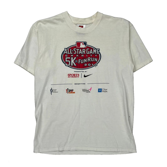 All-Star Game 2010 Nike Mlb T-Shirt - XL White Cotton