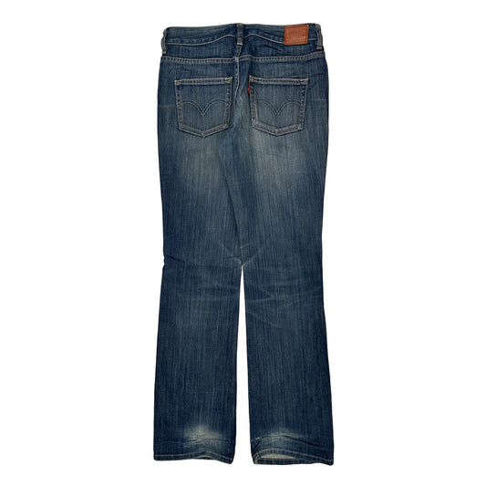 Levis Boot Cut Jeans - 30W UK 8 Blue Denim