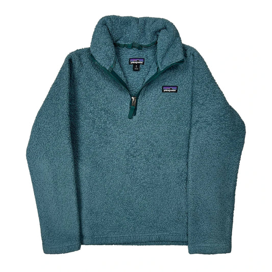 Vintage Age 10 Patagonia Fleece - Medium Blue Polyester
