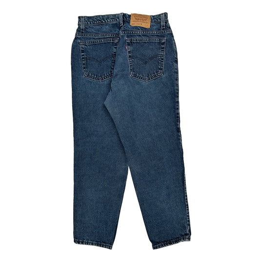 Levis 551 Jeans - 30W UK 12 Blue Cotton