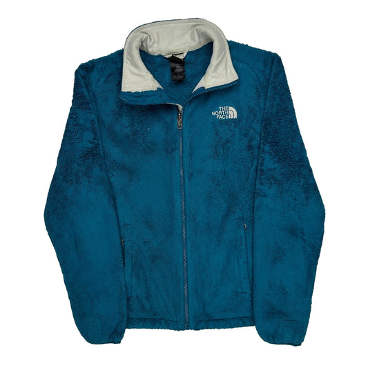 The North Face Fleece Jacket - Medium Blue Polyester