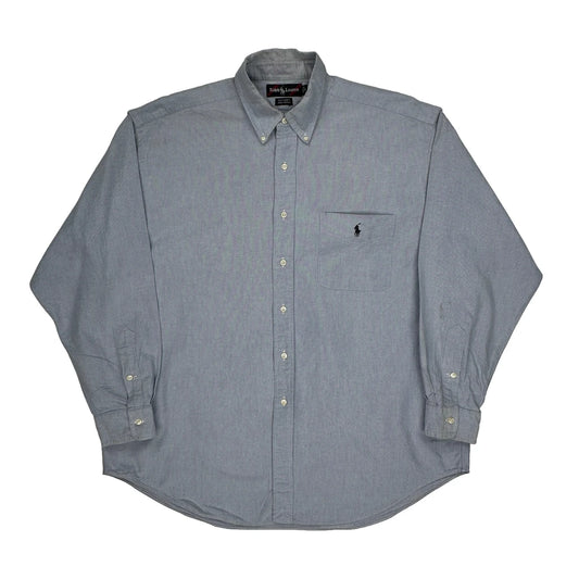 Ralph Lauren Shirt - Large Blue Cotton