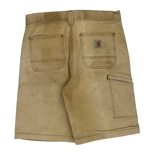 Carhartt Shorts - 30W 10L Beige Cotton Blend