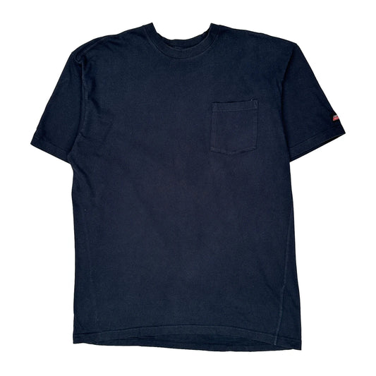 Vintage Dickies Tall T-Shirt - XL Black Cotton