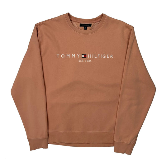 Tommy Hilfiger Sweatshirt - XL Brown Cotton