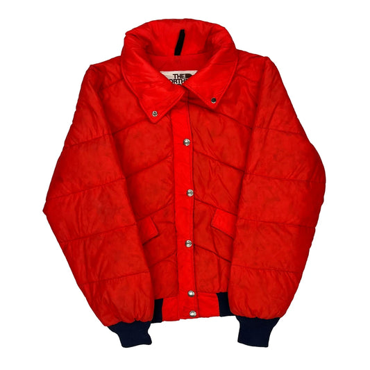 1980'S Made In Usa The North Face Puffer - Medium Red Down