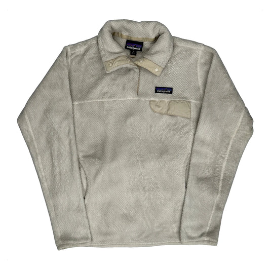 Patagonia Fleece - Medium Cream Polyester