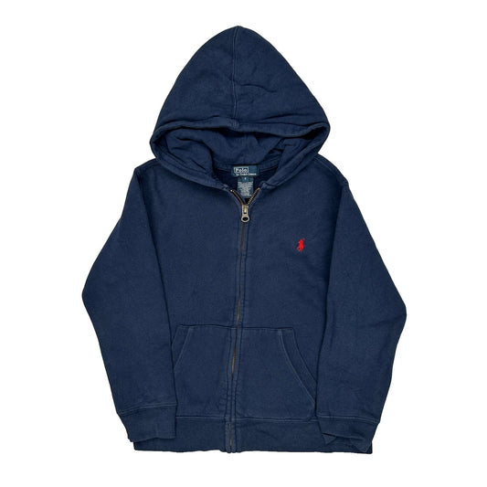 Age 7 Polo By Ralph Lauren Hoodie - Small Navy Cotton