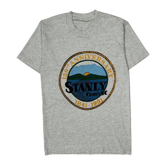 Vintage 150Th Anniversary Unbranded Single Stitch T-Shirt - XS Grey Cotton