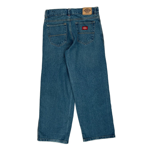 Dickies Jeans - 30W 28L Blue Cotton