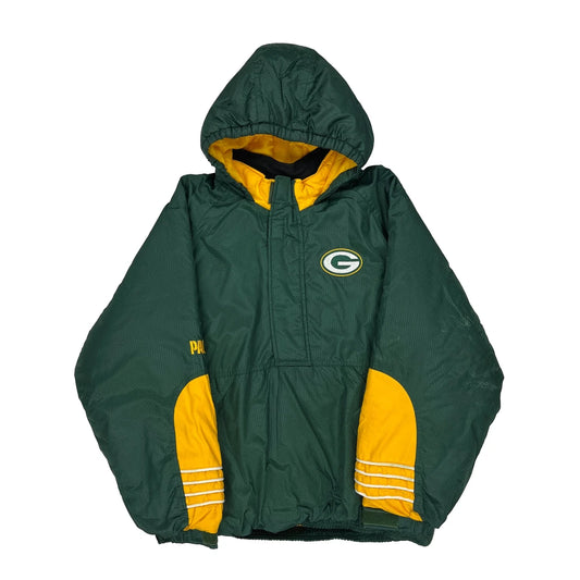 Packers Starter Football Windbreaker - Large Green Polyester