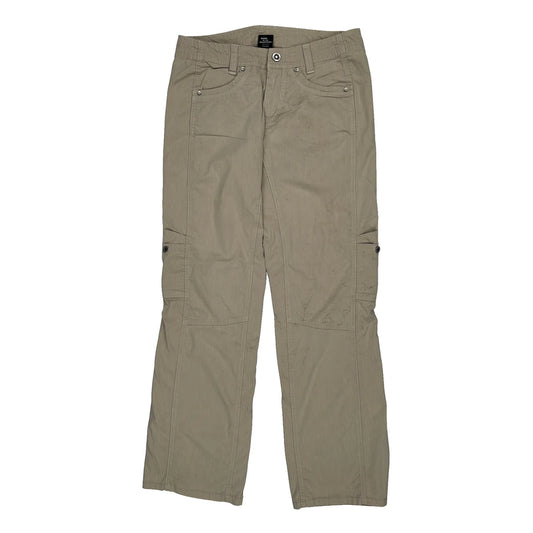Kuhl Cargo Cargo Trousers - 30W UK 8 Beige Cotton