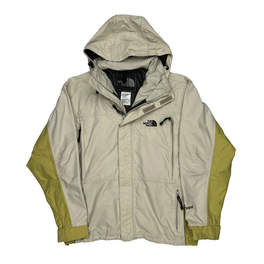 The North Face Waterproof Jacket - Medium Yellow Polyester