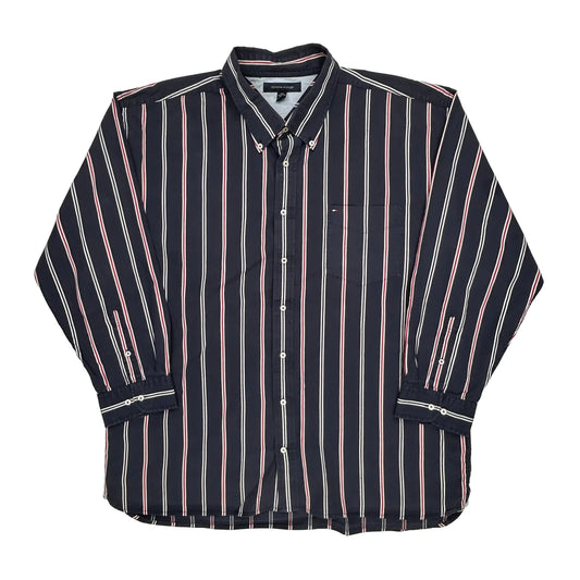 Tommy Hilfiger Shirt - 2XL Navy Cotton