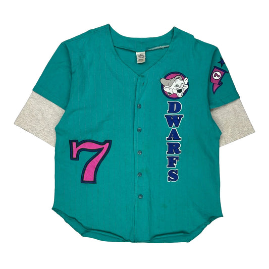 Age 13-14 7 Dwarfs Disney Jersey - XL Blue Cotton