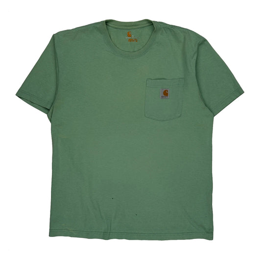 Carhartt T-Shirt - Medium Green Cotton