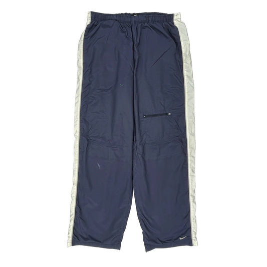 Nike Tracksuit - Large Navy Nylon