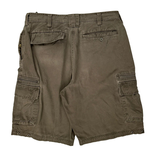 Lee Cargo Shorts - 32W 11L Brown Cotton