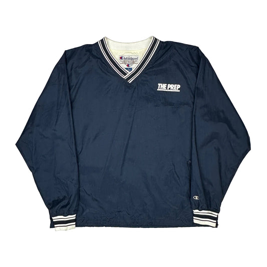 Vintage The Prep Champion Windbreaker - XL Navy Nylon