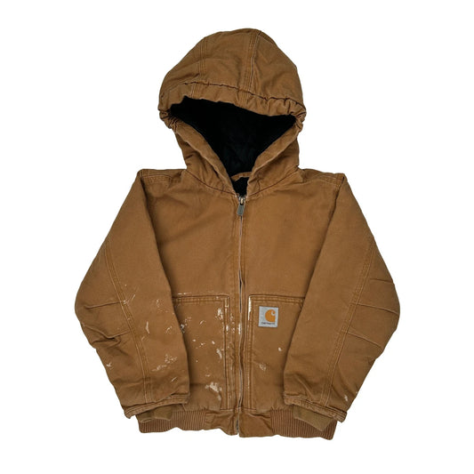 Carhartt Jacket - 2XS Brown Cotton