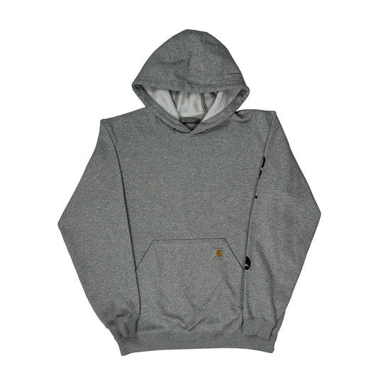 Carhartt Hoodie - Medium Grey Cotton Blend