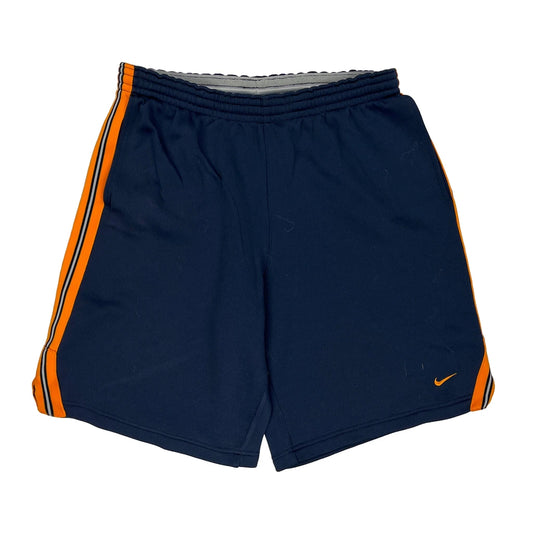 Nike Sport Shorts - Large Navy Polyester