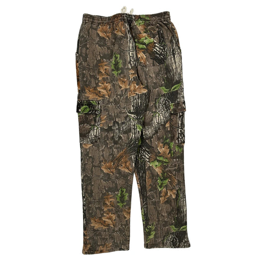 Vintage Jerzees Camo Joggers - Large Camo Polyester