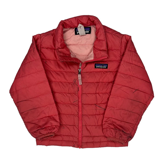 Vintage Age 3 Patagonia Puffer - 2XS Red Polyester