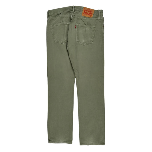 Levis Jeans - 31W 31L Green Cotton