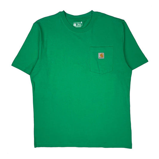 Carhartt T-Shirt - Medium Green Cotton