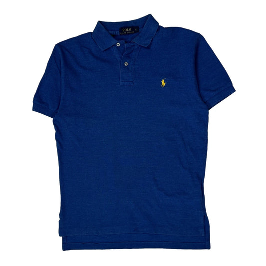 Polo By Ralph Lauren Polo Shirt - Small Blue Cotton