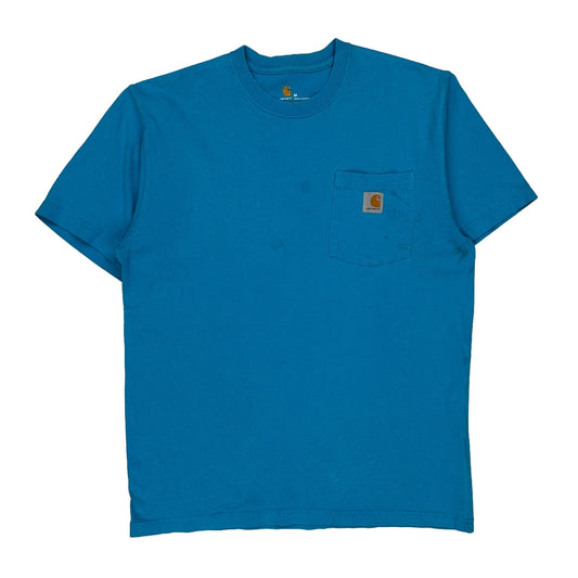 Carhartt T-Shirt - Medium Blue Cotton