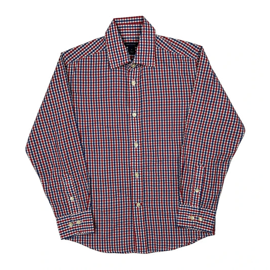Age 8 Tommy Hilfiger Checked Shirt - Small Multicoloured Cotton
