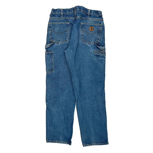 Carhartt Carpenter Jeans - 36W 31L Blue Cotton