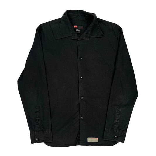 Diesel Shirt - Medium Black Cotton