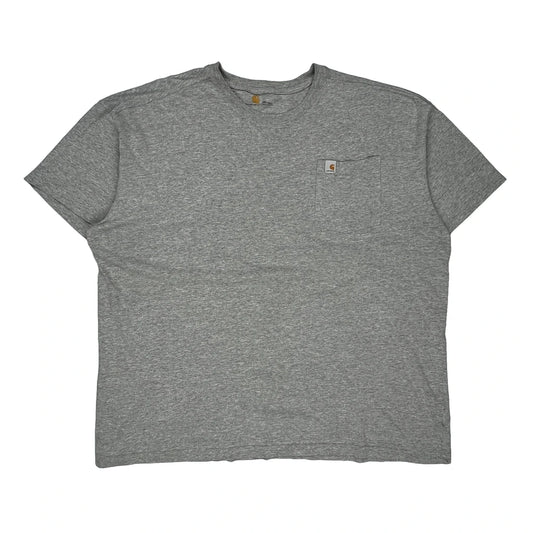 Carhartt T-Shirt - 2XL Grey Cotton
