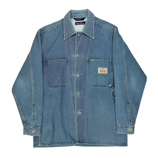 Nautica Denim Jacket - Medium Blue Cotton