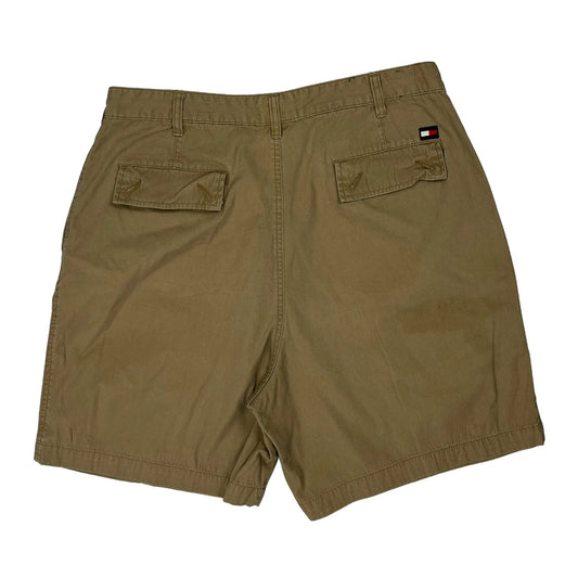 Vintage Tommy Hilfiger Chino Shorts - 34W 7L Khaki Cotton