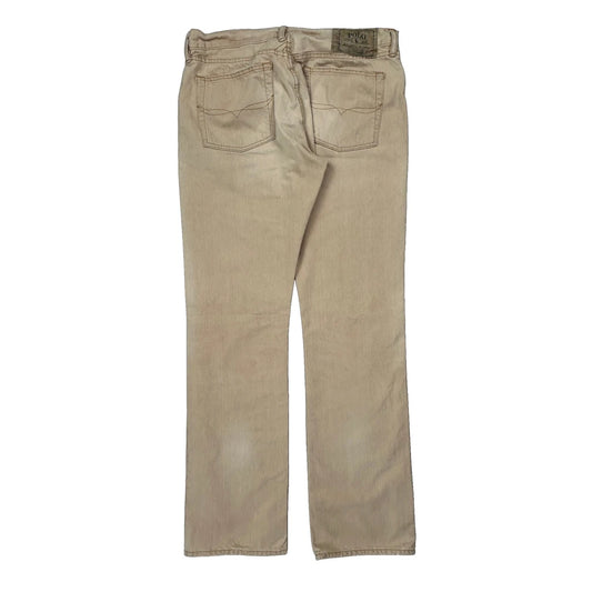 Vintage Polo By Ralph Lauren Jeans - 34W 35L Beige Cotton