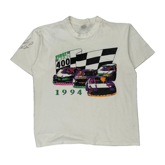 First Union 400 Premier Wear Single Stitch T-Shirt - XL White Cotton