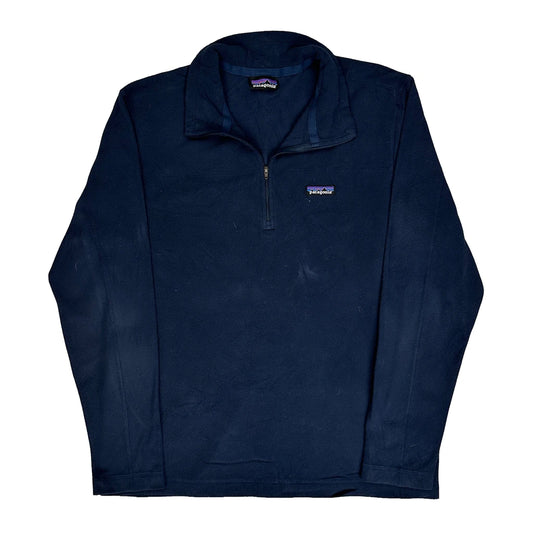 Patagonia Fleece - Large Navy Polyester
