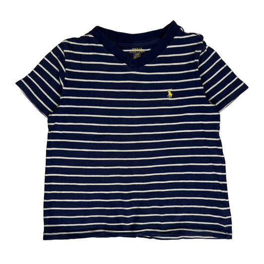 Age 4 Polo By Ralph Lauren Polo Shirt - Small Navy Cotton