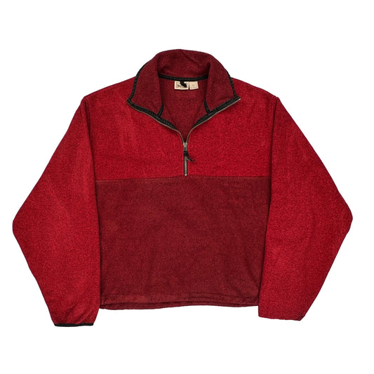 Woolrich Fleece - Large Red Polyester