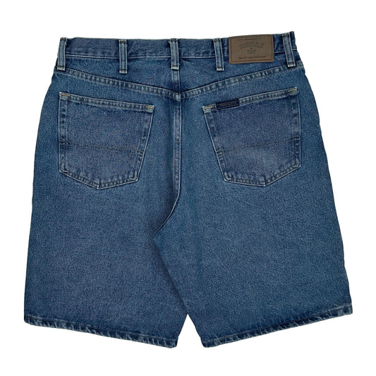 Lee Denim Shorts - 34W 10L Blue Cotton