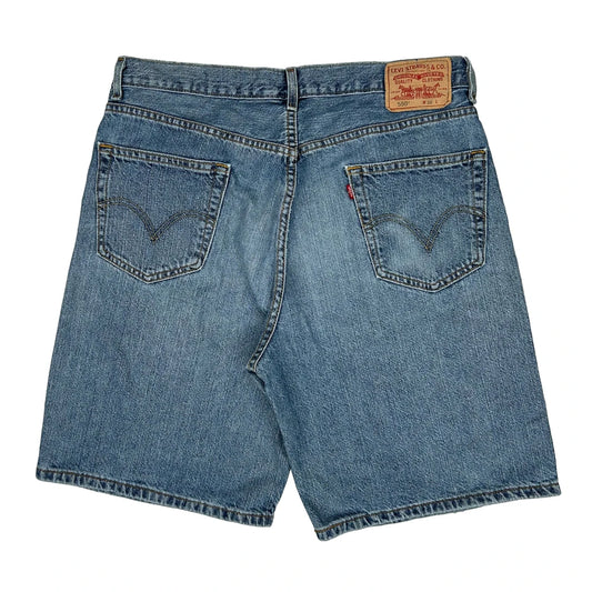 Vintage Levis 550 Denim Shorts - 35W 9L Blue Denim