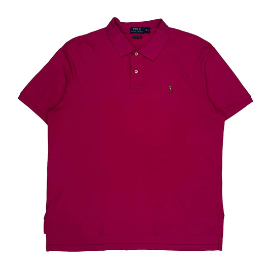 Polo By Ralph Lauren Polo Shirt - XL Pink Cotton
