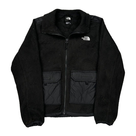 The North Face Fleece Jacket - Medium Black Polyester