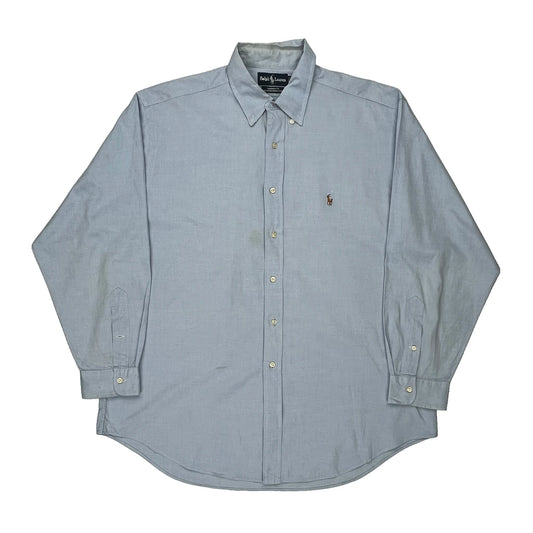 Yarmouth Ralph Lauren Shirt - XL Blue Cotton