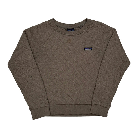 Vintage Patagonia Sweatshirt - Small Brown Cotton