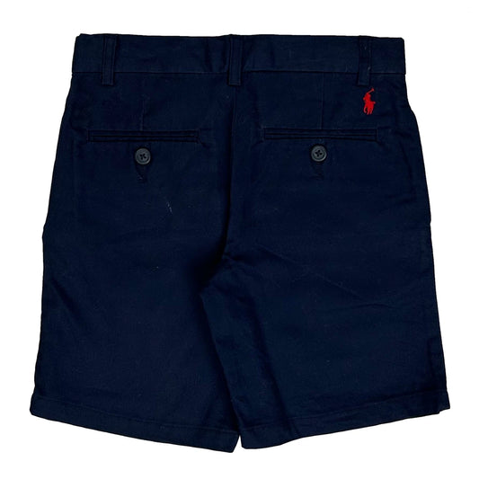 Age 5 Polo By Ralph Lauren Chino Shorts - Small Navy Cotton